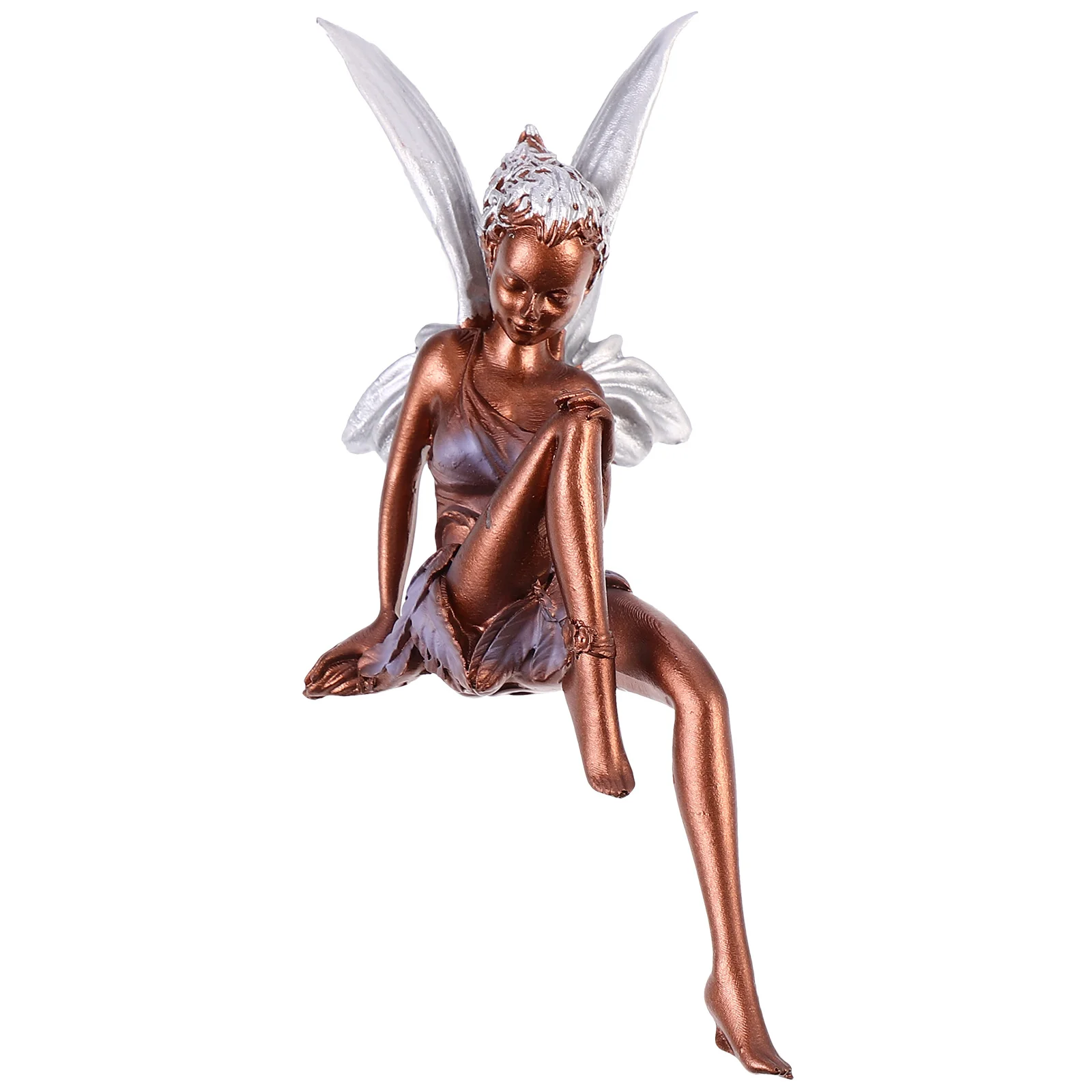 

Flower Fairy Ornament Angel Sculpture Adornment Home Decor Ornaments Wedding Decoration
