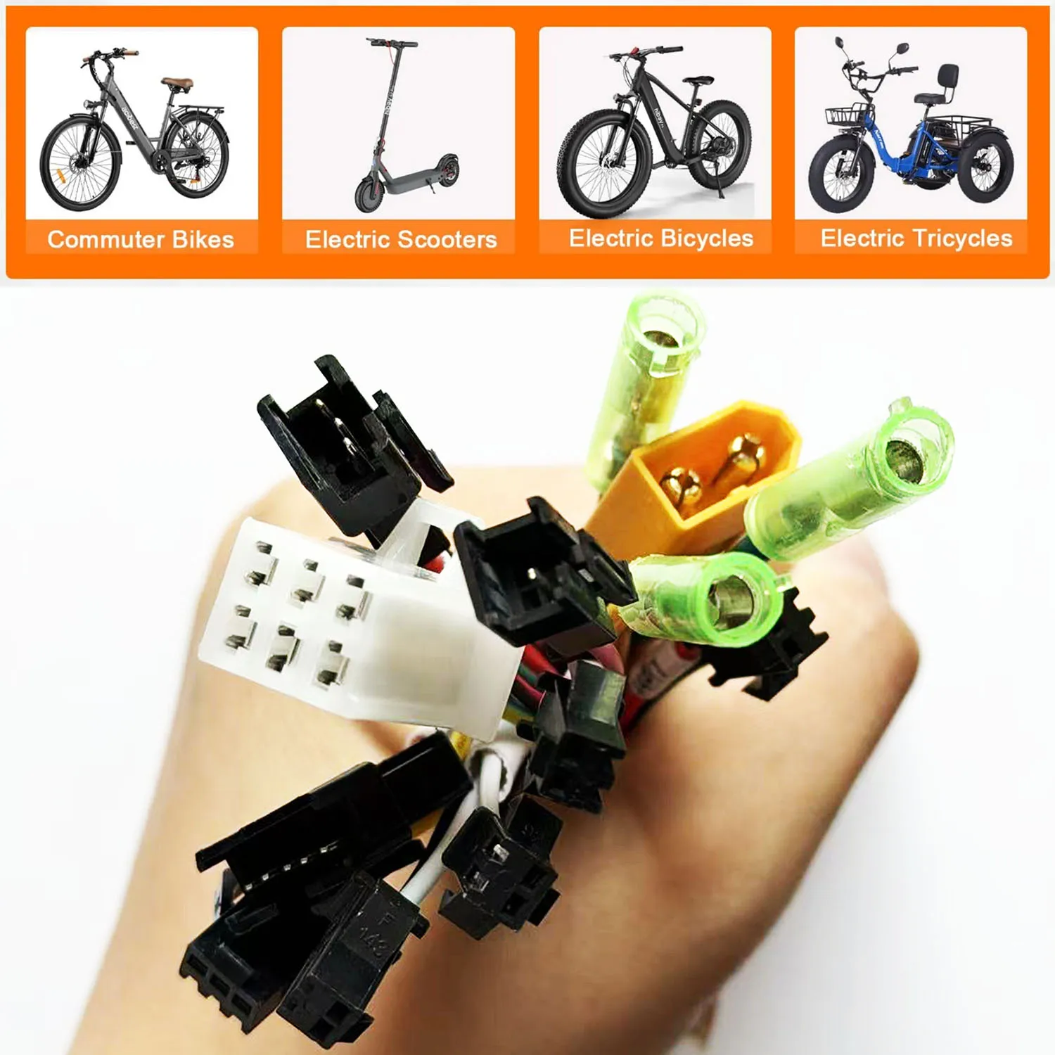24V 36V 48V 750W-1000W E-Bike Controller Sine wave 35A Controller for UART No.2