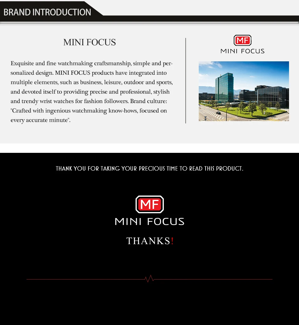 MINI FOCUS Quartz Watch for Men Waterproof_voghion.com