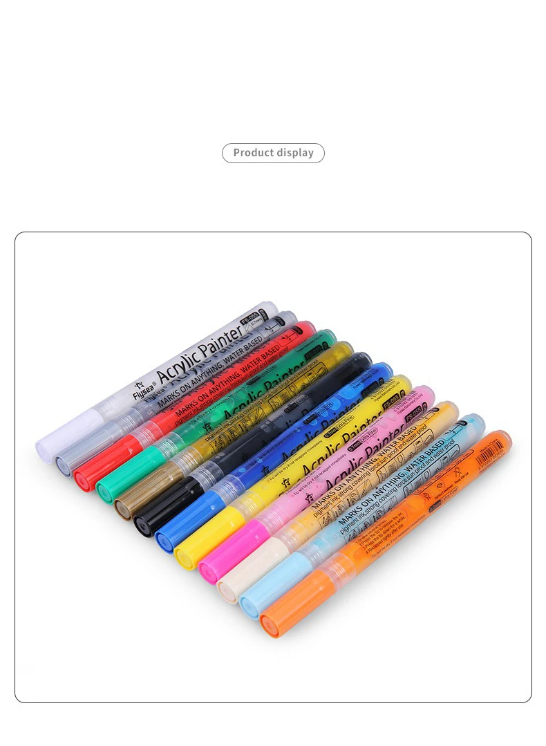 New Golf Club Color Changing Pen With Strong Sunscreen Waterproof Covering Power Acrylic Ink Pen Golf Supplies Drop Shipping