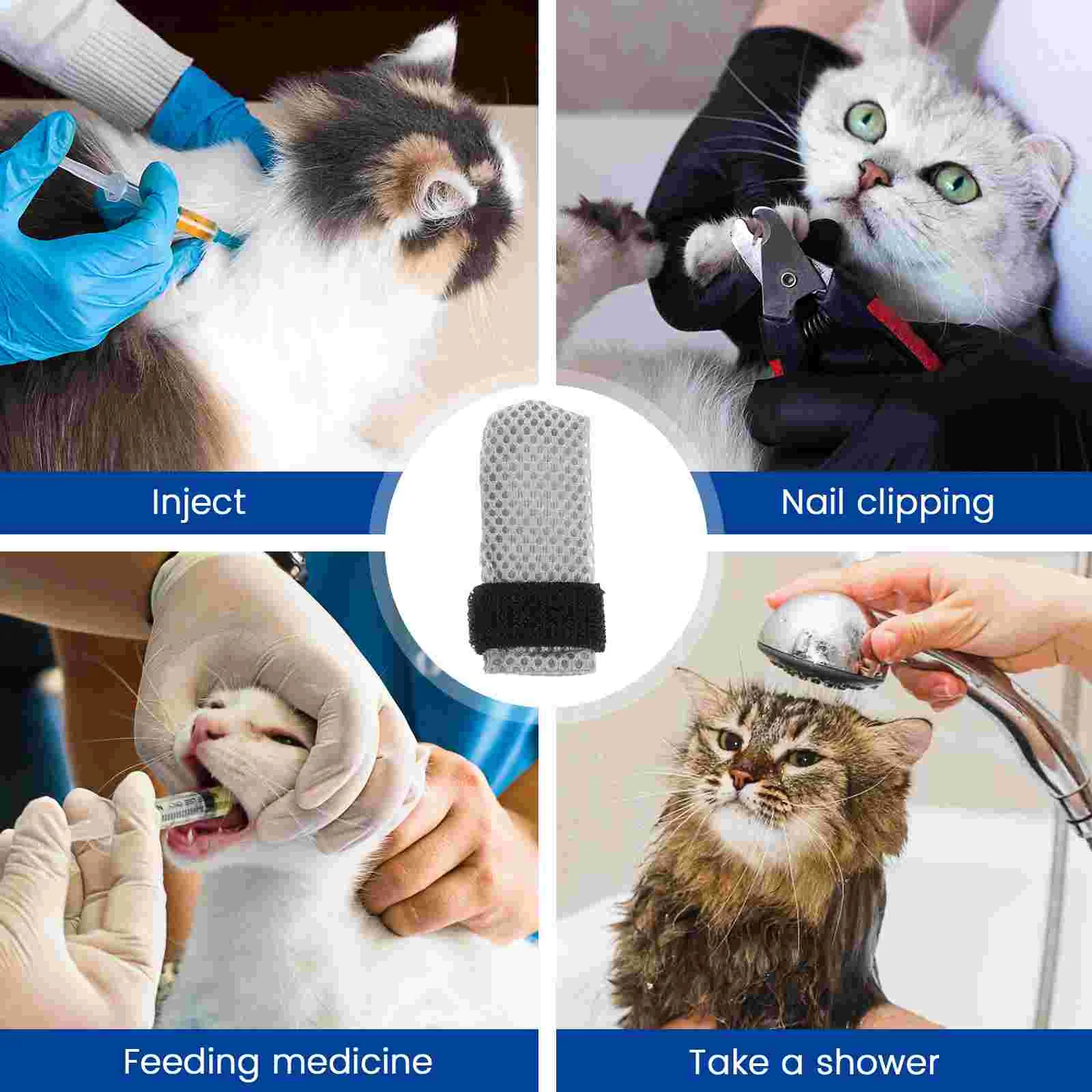 Cat Shoes Nail Covers Anti Scratch Socks Booties Claw Nails Kitten Beauty 4 Pcs For Cats