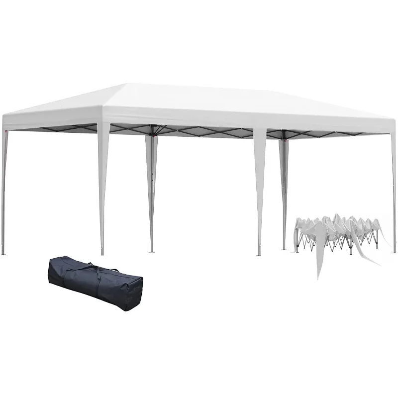 

10' x 20' Outdoor Up Canopy Gazebo, White