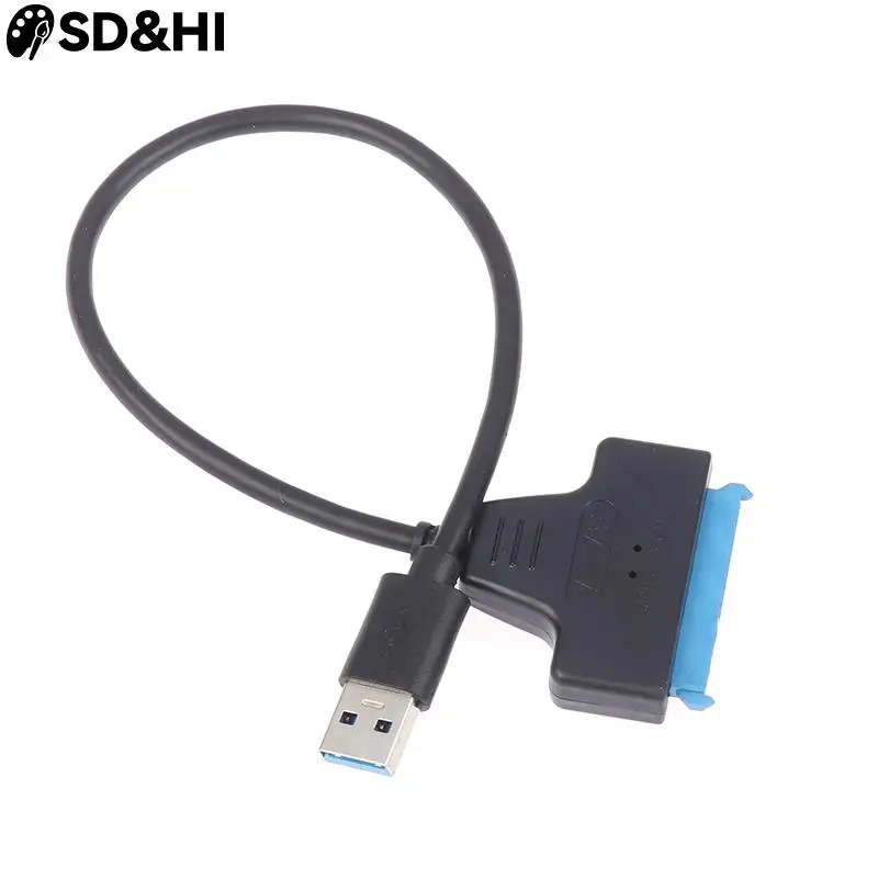 

SATA к USB 3,0 кабель до 6 Гбит/с для 2,5 дюймового внешнего жесткого диска SSD жесткого диска SATA 3 22 Pin адаптер передачи данных для ПК ноутбука