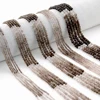 Natural A+ Smoky Quartz Faceted Round / Cube Beads 2mm,3mm,4mm,For Jewelry Making DIY Bracelets Necklace Strand Gift 39cm 4