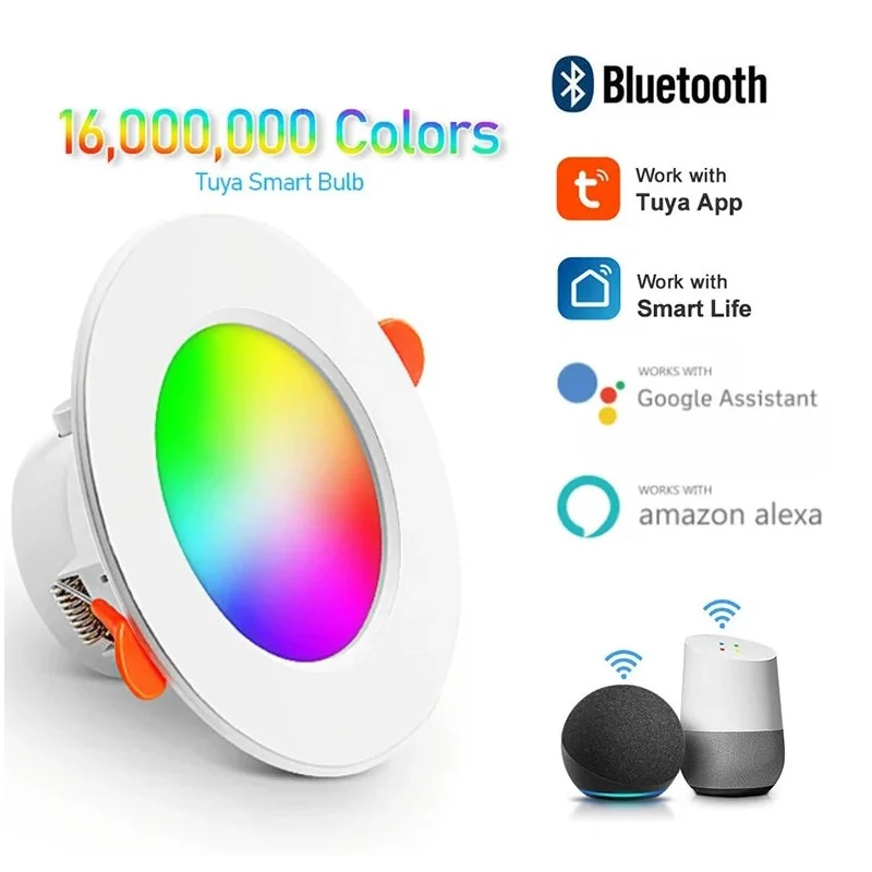 

RGB-лампочка с регулируемой яркостью, 10 Вт, 85-265 в