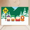 Funny Cartoon S-South Cute Park Floor Mat Bedroom Kitchen Door Bath House Super Absorbent Foot Non-slip 6