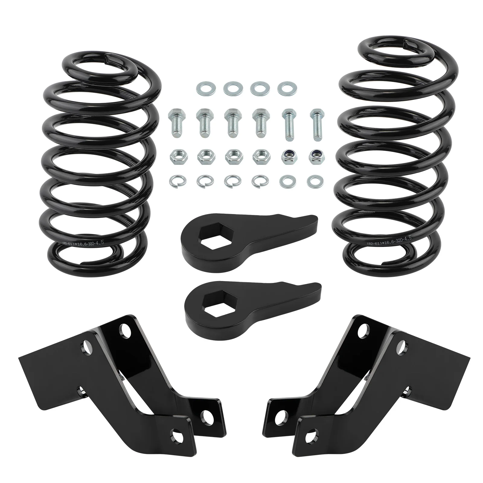 

2-3" Front 4" Rear Drop Lowering Kit For Chevy Tahoe GMC Yukon 2000-2006 For Cadillac Escalade 2WD / 4WD / AWD 2000-2006