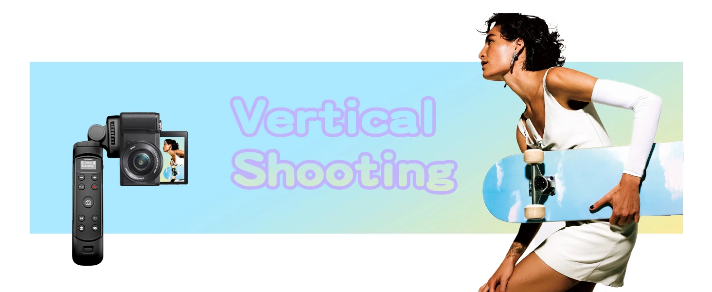 für Sony Vlogging Shooting Grip Stativ, wiederaufladbare kabellose Kamera-Fernbedienung mit OLED-Bildschirm für ZV-1 ZV-E10 ZV-1F A6700 – Detail 4