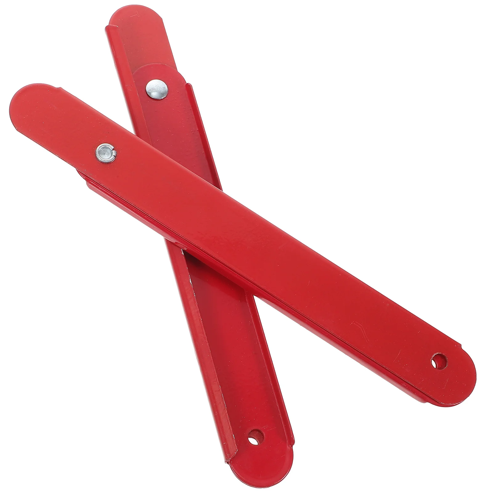 2 Pcs Heavy Duty Step Ladder Hinge Hooks Attic Lightweight Parts Small Aluminum Hasp