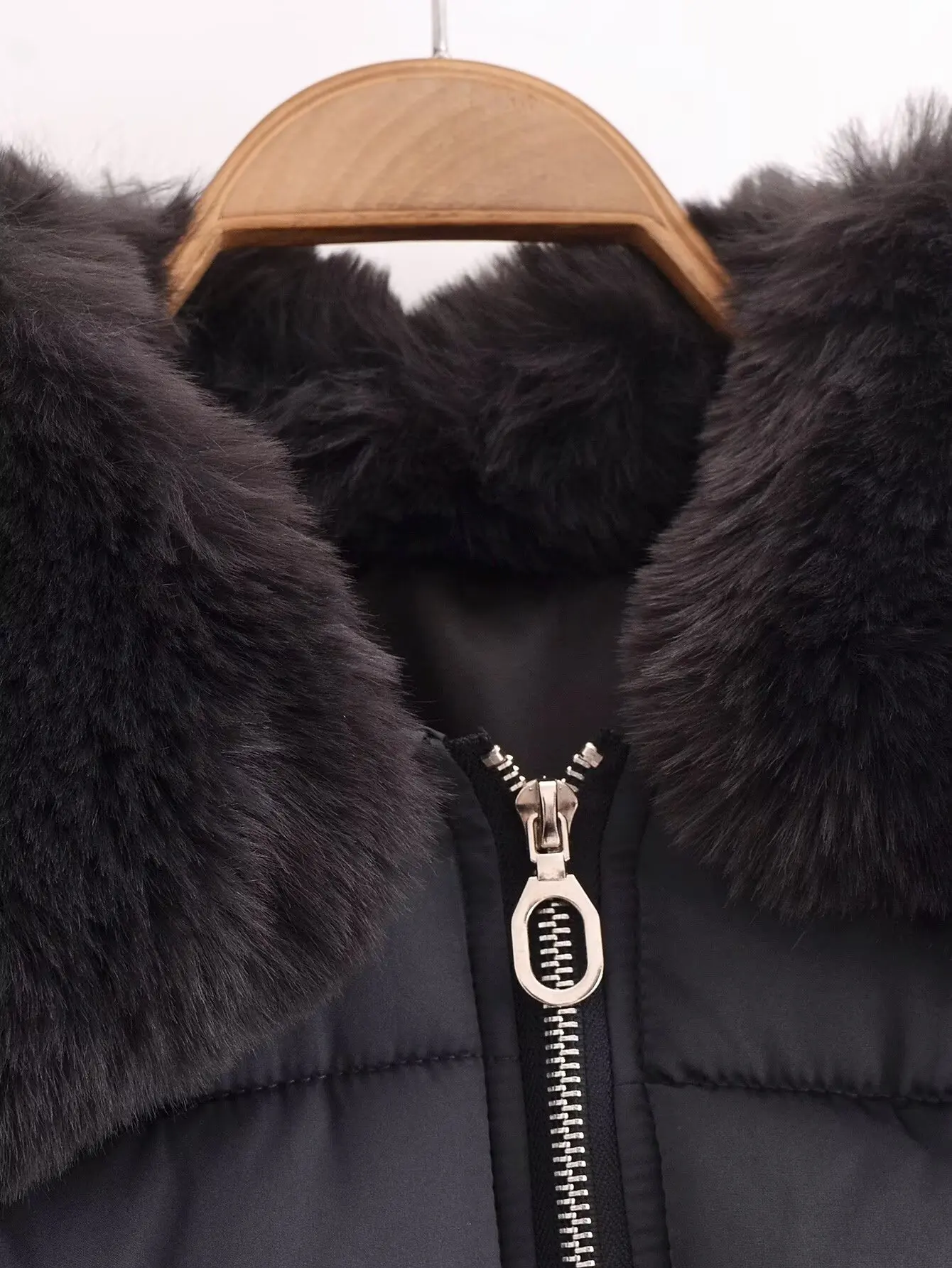 Parkas Jackets Women's Coat Winter Warm Thick Outwear Black Long Sleeve Cropped Coat 2024 inszart With Zipper Elegant Jackets