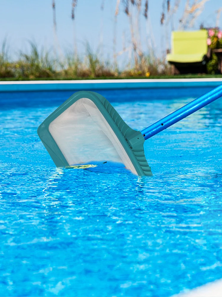 Pool Skimmer Net Fine Mesh Pool Skimmers Pool Leaf Rake For Cleaning Above Ground Pools Swimming