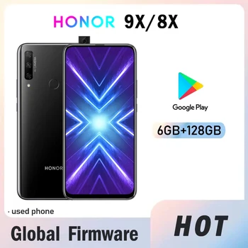 HONOR 9X/8x Smartphone Global Firmware 6.59-inch Camera 48M Battery 4000 mAh Dual SIM used phone