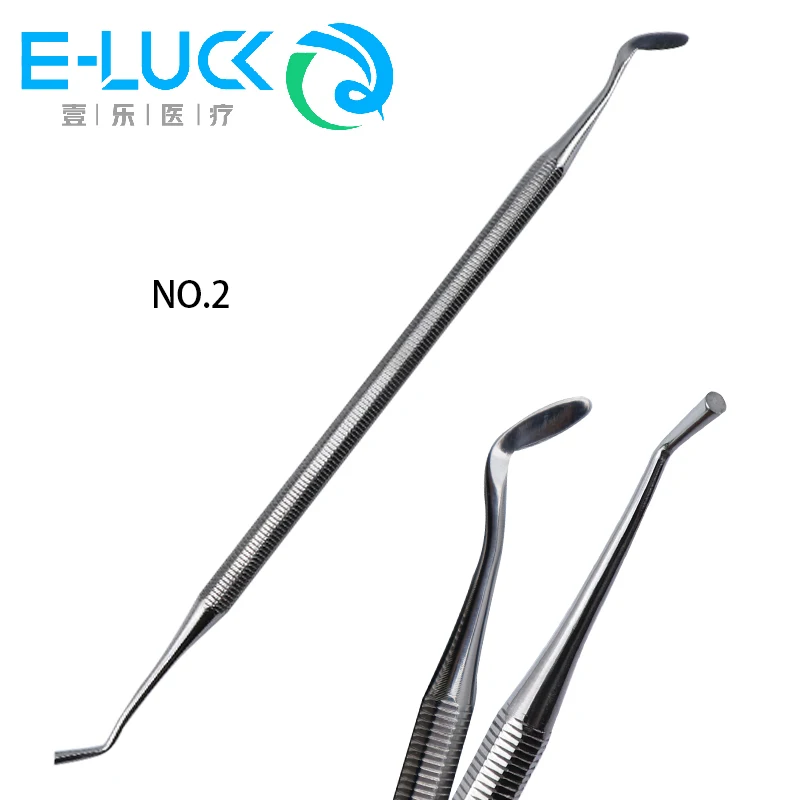 SPATOLE DOPPIE PALETTE DIRITTE ACCIAIO INOX 18/8 1 ESTREMITÀ ARROTONDATA PALETTA 9X30 MM Lunghezza Totale 210 Mm - Foto 2