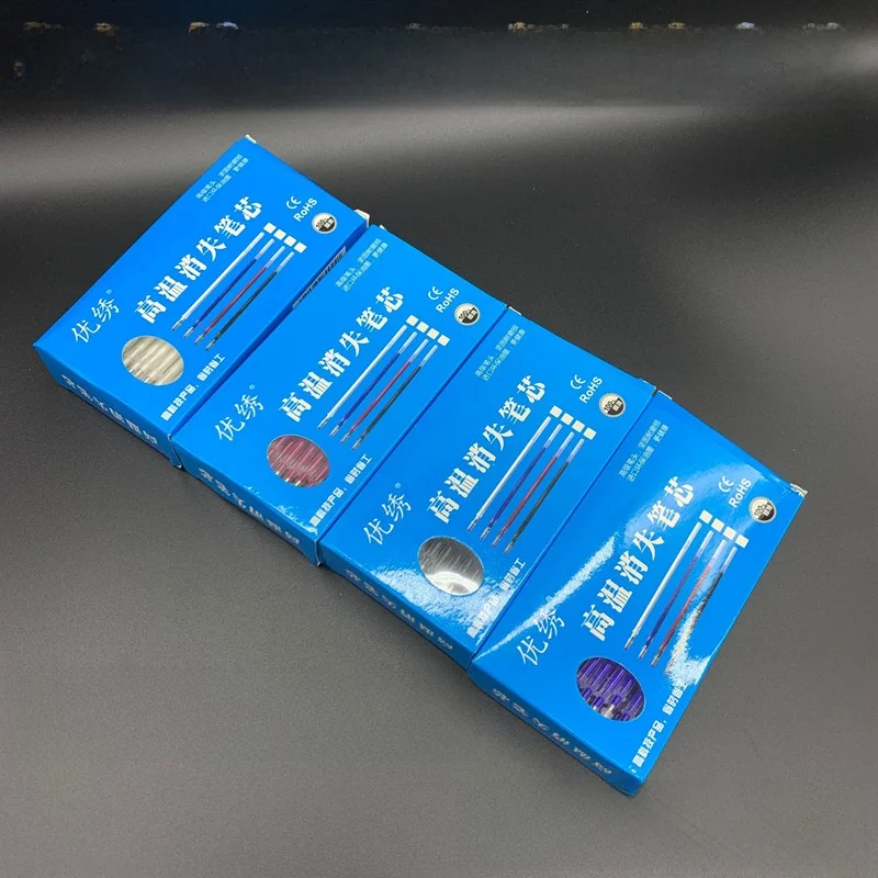가죽 의류용 고온 사라지는 펜심 자동 색상변색 펜 열활성 DIY 바느질 도구