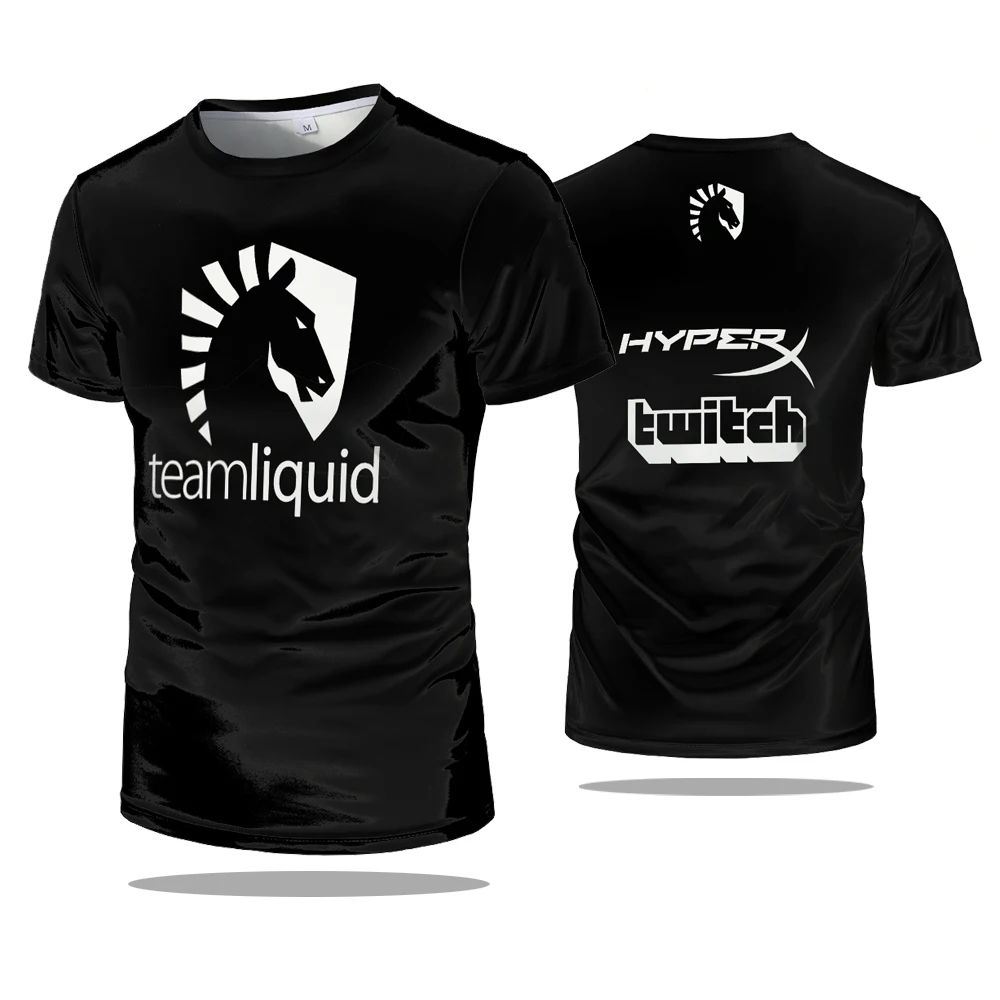 ESports Game Team Liquid Uniform Sports Jerseys Men T-shirt All