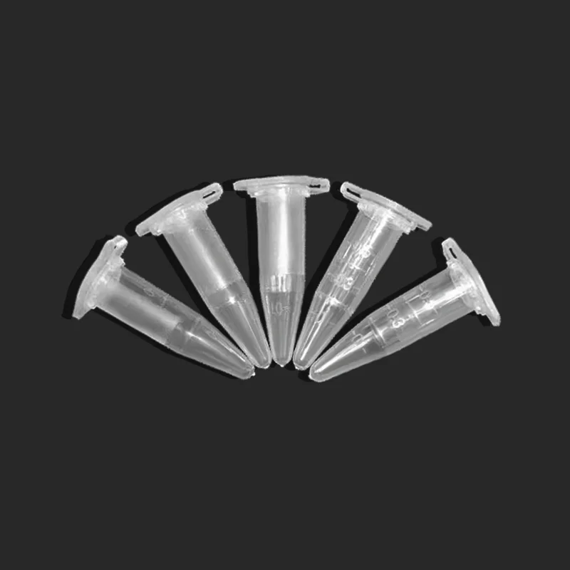 plastic test tubes centrifuge tube 1000pcs 0.5ml pieces of transparent mini plastic test tube centrifuge tube container science laboratory test accessories