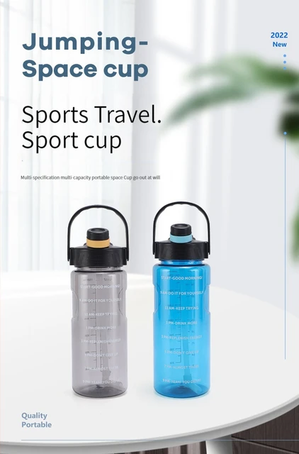 Borraccia Vikaster 1500ml - Con Cannuccia, Motivazionale, A Prova Di Perdita, In Tritan Senza BPA - Foto 9