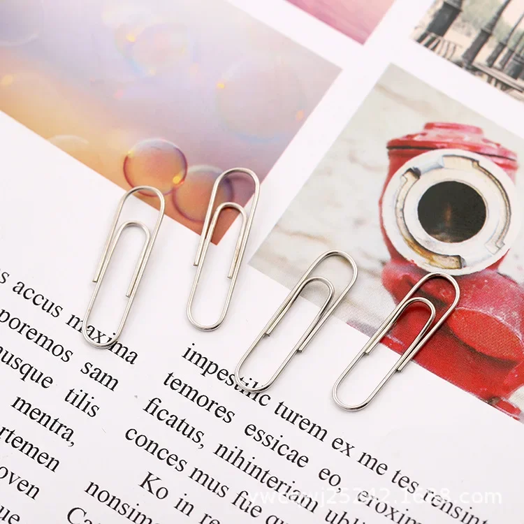 PaperClip Bookmark, Binder Bill Clip, Paper Clips, For Home Office Accessories, Student Stationery, School Paperclips, Bookmarks, paper clips mini bookmark