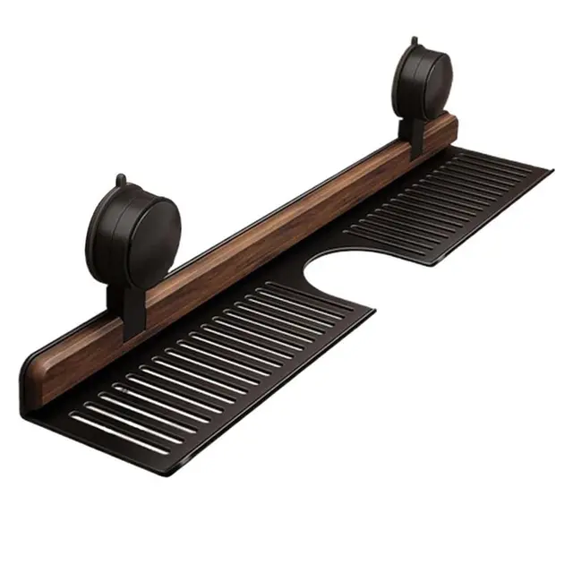 ABKP-ชั้นวางของติดผนังในห้องน้ำพร้อมถ้วยดูด, ชั้นวางของในห้องอาบน้ำแบบไม่ต้องเจาะสำหรับแชมพูและสบู่ 1