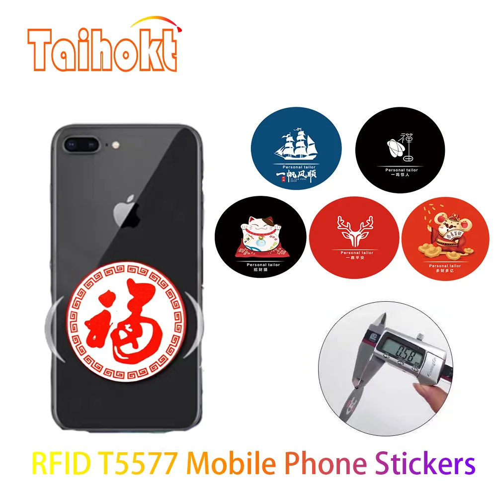 1 pz T5577 riscrivibile Smart Chip Card 125Khz chiave copiatrice modificabile EM4305 Clone copia cellulare adesivo RFID duplicatore Token