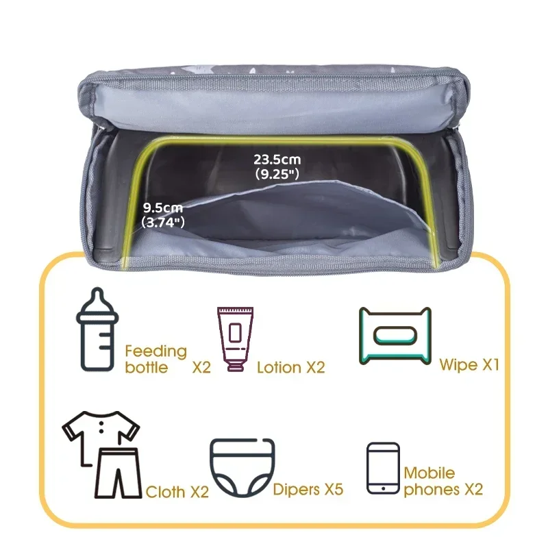 INSULAR 2 In 1 Baby Booster Seat Mommy Bags Portable Kid Safe Seat Pads Comfortable Height Chair Cushion Multi-functional Packs