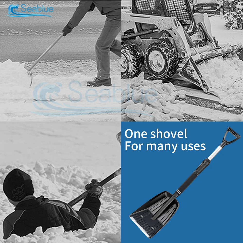 Snow Shovels Trowels Folding Car Snow Shovel Camping Backyard - View #7