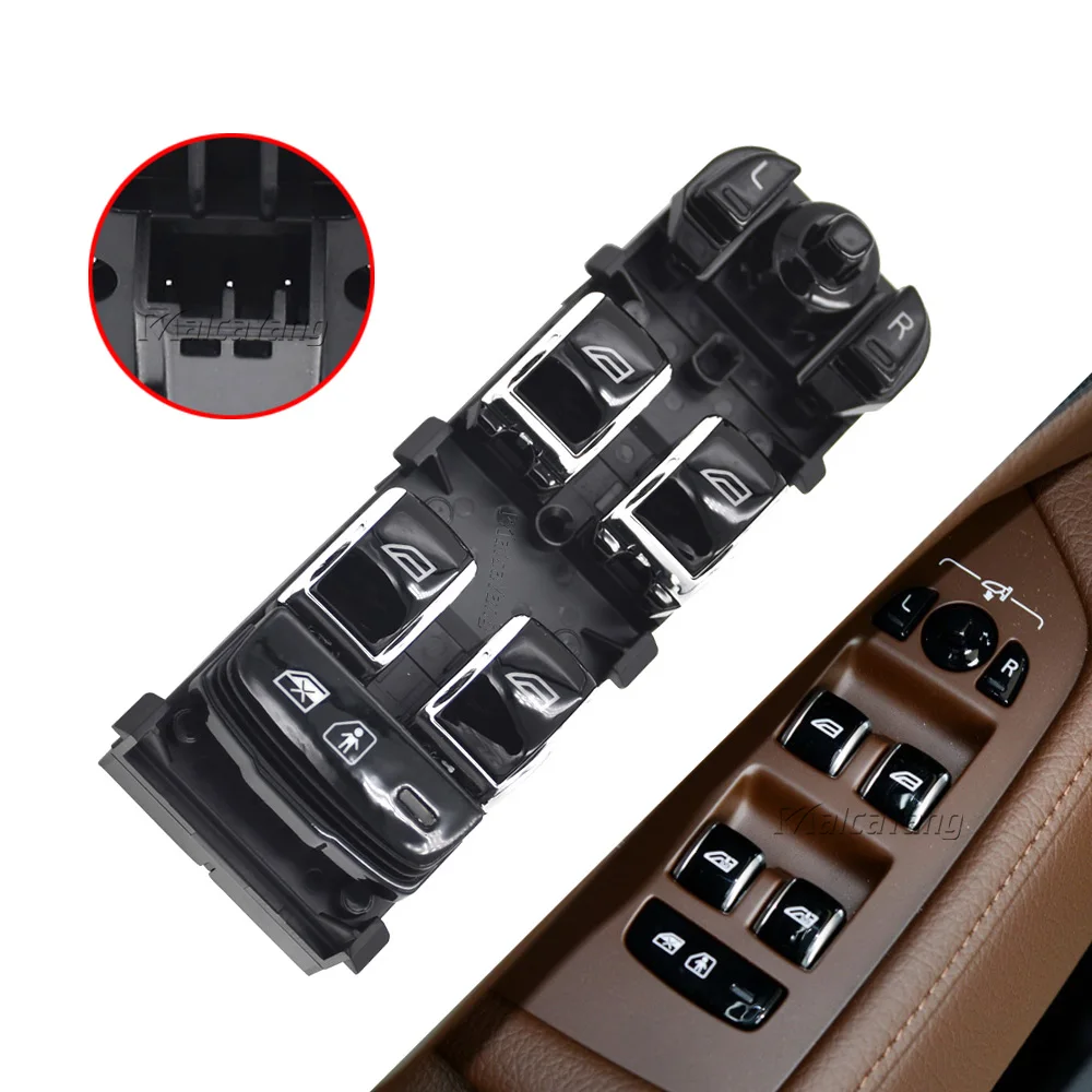 

Hight Quality Master Power Window Control Switch With Child Lock Lifter Button For Volvo S90L S90 2018-2021 31415521