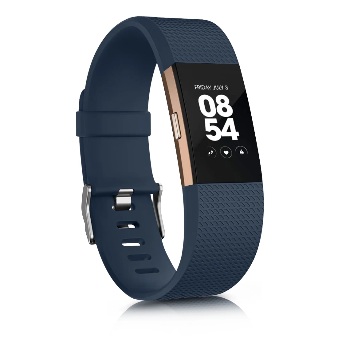 Flexible TPU Strap for Fitbit Charge 2 - Smart Watch Band Replacement Bracelet