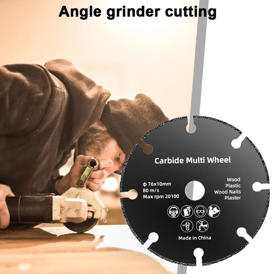 4 Pezzi 75mm Disco Da Taglio Per Smerigliatrice Angolare Metallo Sega Circolare Lama Mola Accessori Per Utensili Strumenti Per La Lavorazione Del