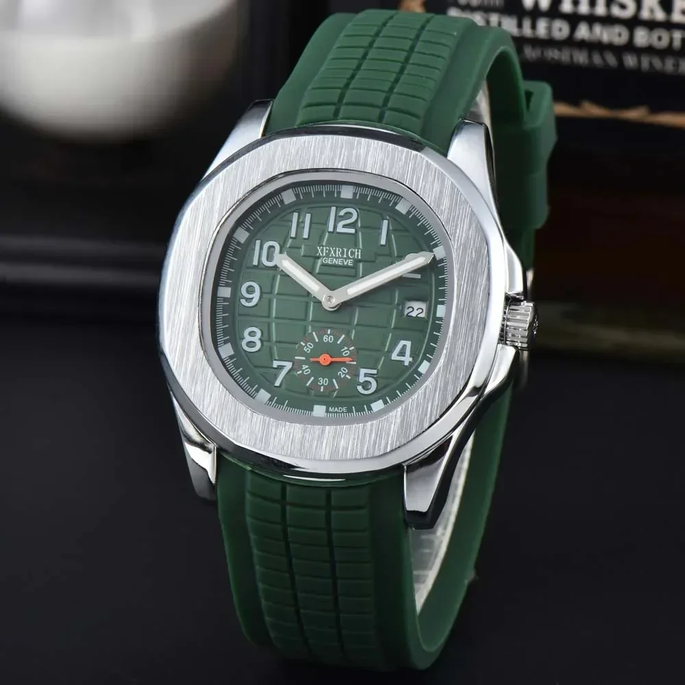 

Hot Original Brand Watches For Mens Classic AQUANAUT Luxury Automatic Date Watch Business Sports Waterproof AAA Quartz Clocks