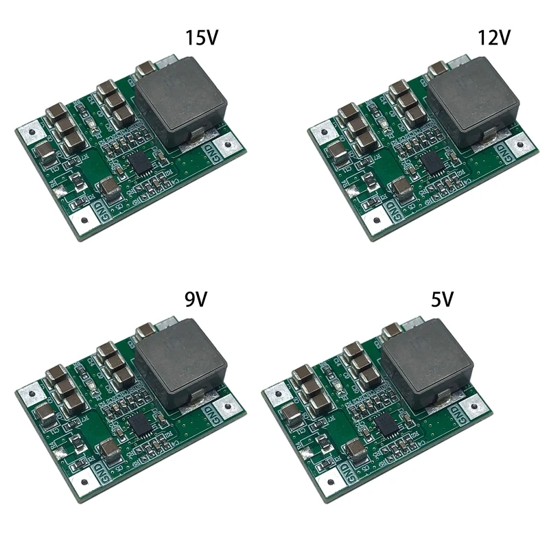 

MP3429 5V 9V 12V 15V Регулируемый повышающий модуль, плата питания литиевой батареи