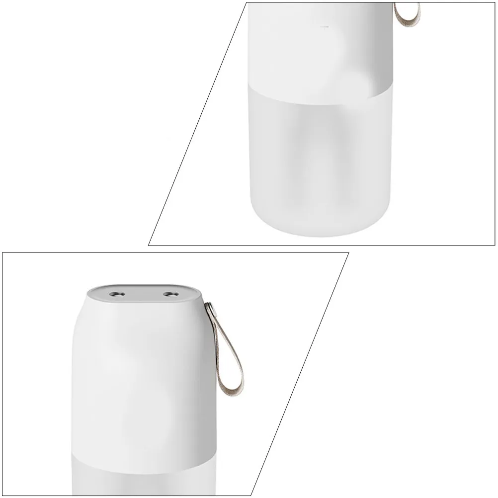 1세트 듀얼 스프레이 미니 가습기 USB 충전 아로마 디퓨저(사무실 침실용 야간 조명 포함) 자동차 휴대용 에센셜 오일