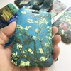 Van gogh Oil Painting Sunflowers Art Fashion Lanyard ID Badge Holder Bus Pass Case Cover Slip Bank Credit Card Holder Strap Gift 3