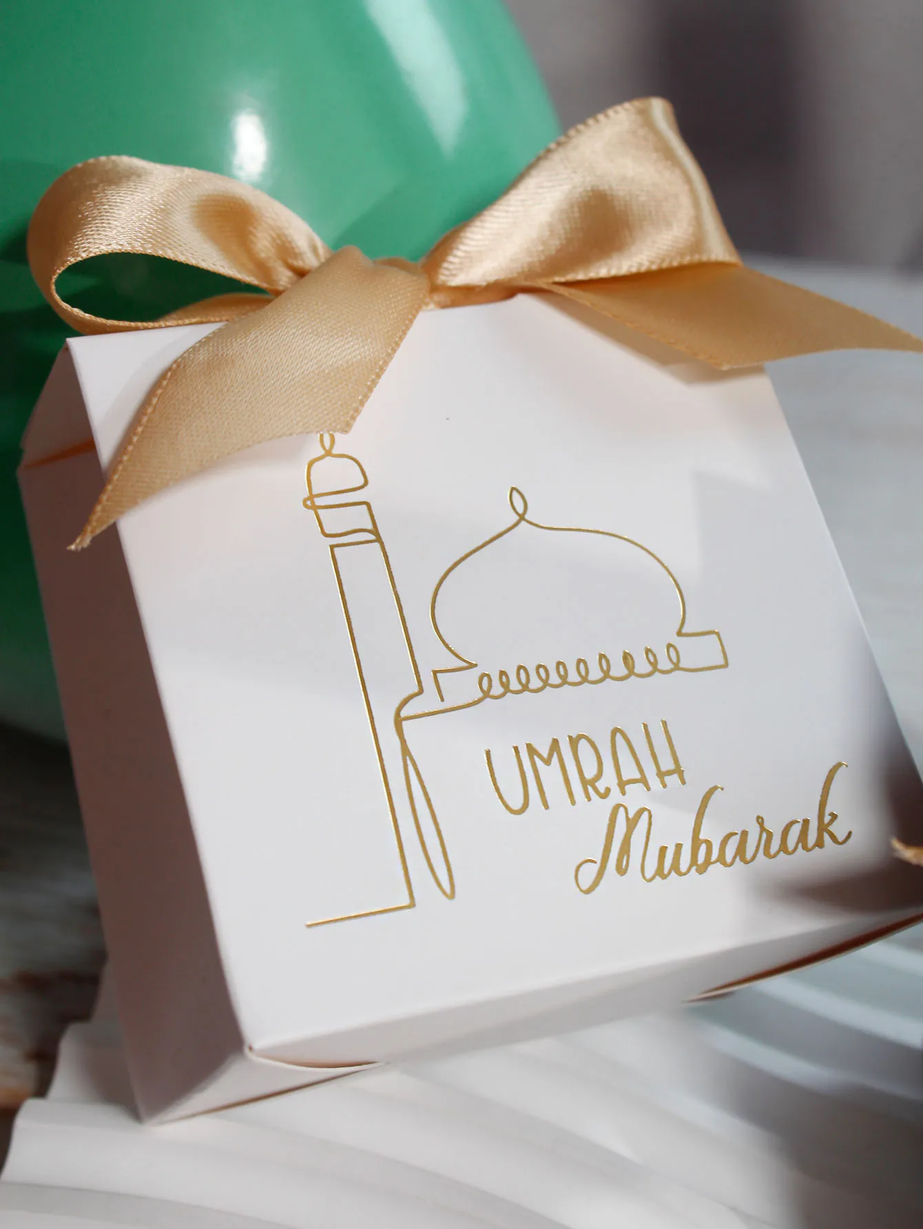 Eid Mubarak Geschenkboxen Süßigkeiten Keks Verpackungsboxen Muslim Islamische Party Dekoration Ramadan Kareem Geschenkzubehör – Detail 7