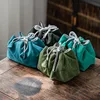Tea Set Storage Bag Travel Set Thickened Cotton and Linen Teapot Fabric Bag Master Tea Cup Anti Drop Cloth Bag Tea Accessories 3