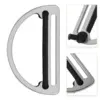 Scuba Dive D Ring Weight Belt Stopper Slider Keeper With D-Ring Harness Retainer Stopper Buckle Silver For Webbing Diving Sport 6