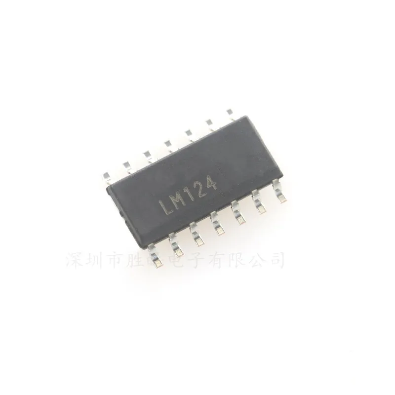 

(10 шт.) LM224DR LM224 SOP-14 / LM124DR LM124D SOP / LM324DR LM324 Новая интегральная схема высокого качества