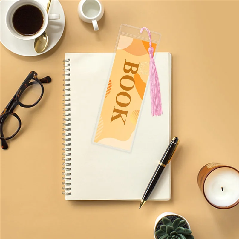 업그레이드된 투명 PVC 북마크 보호 슬리브 투명 북마크 슬리브 투명 보호 필름 웨딩 사진 스트립 슬리브