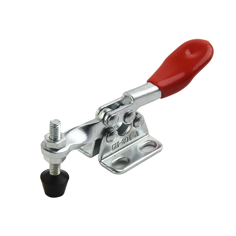 

Supplies Toggle Clamp Workshop Hand Tools 10pcs GH-201A Holding Horizontal Lock Machine operation Quick Release