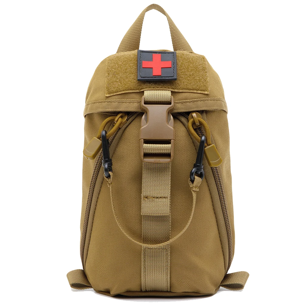 Nylon Molle Pouch Empty First Aid Bag Medical Pouch Trauma Medic Bag First Aid for Home and Outdoor Activities
