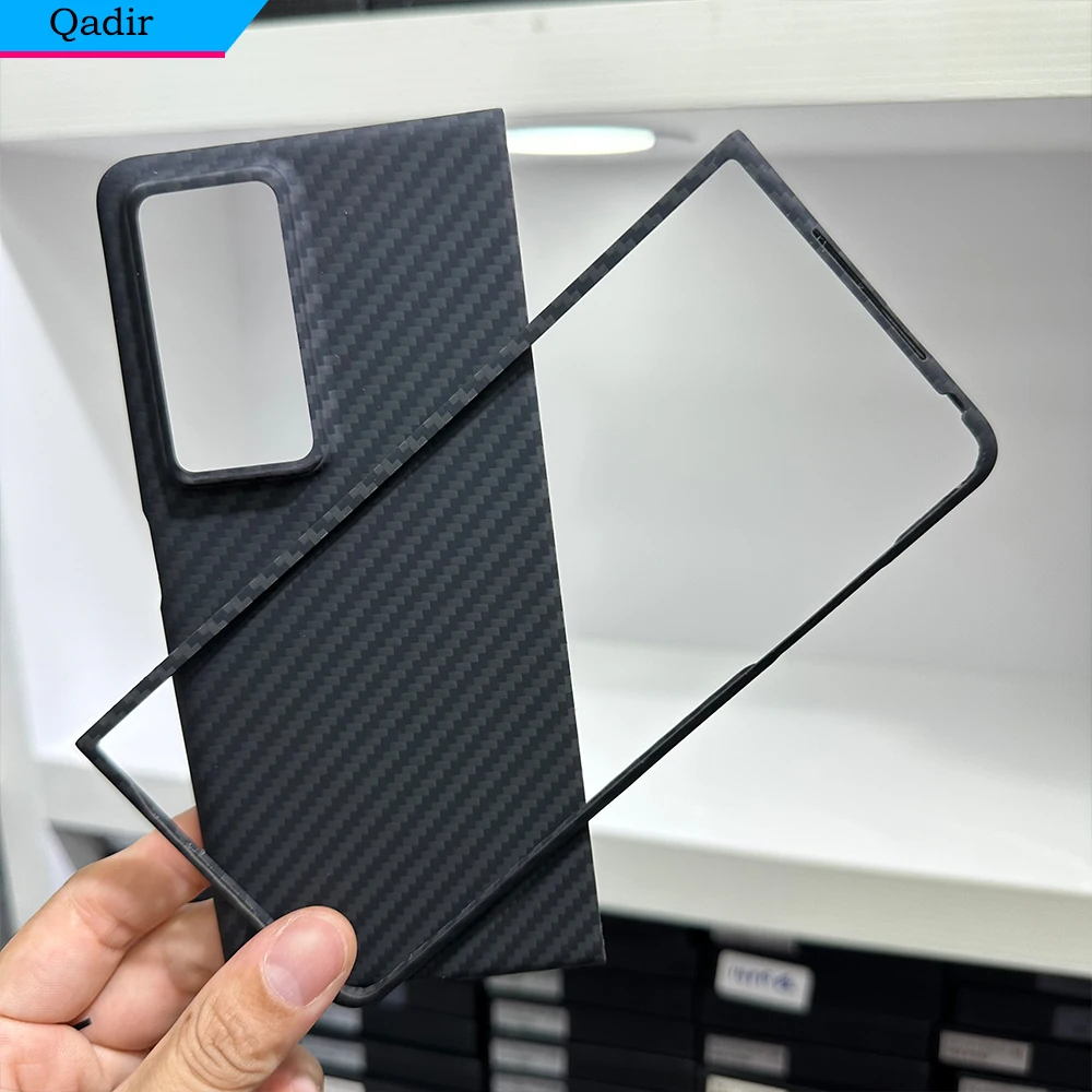 

QADIR carbon fiber phone Case For Magic V2 aramid fiber Phone cover Ultra-thin Anti-fall business Magic V2 5G shell