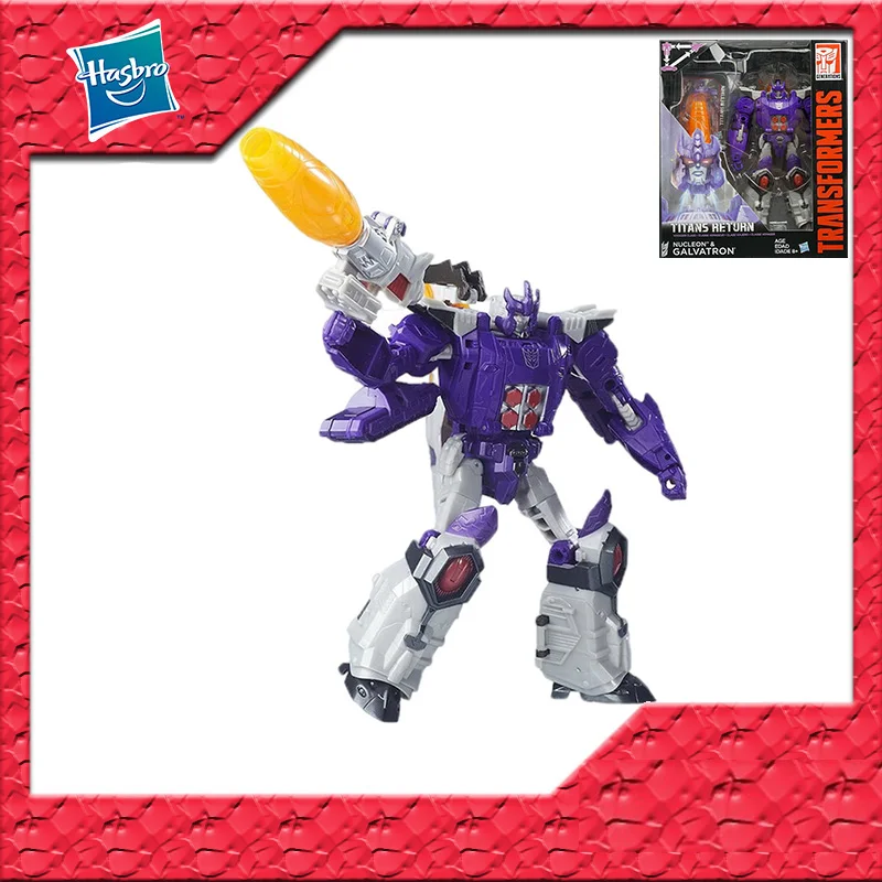 

In Stock Original TAKARA TOMY Transformers TITANS RETURN GALVATRON Voyager PVC Anime Figure Action Figures Model Toys