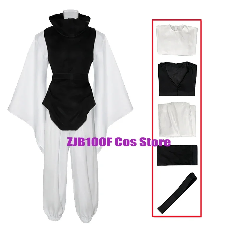 

Choso cosplay anime jujutsu Kaisen costume men black uniform suit Halloween party outfit for women man