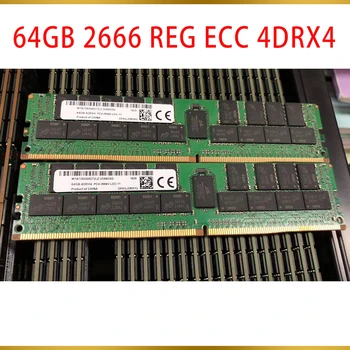 1Pcs For MT Memory 64G 64GB 2666 REG ECC 4DRX4 DDR4 LRDIMM RAM