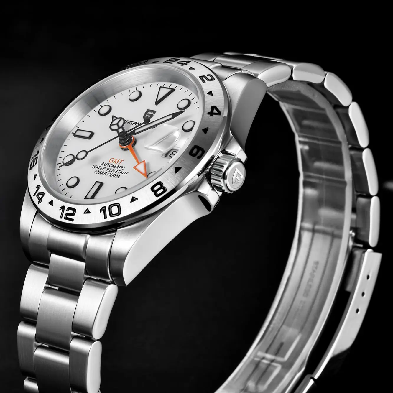2024 PAGANI DESIGN PD1762 Top Automatic Mechanical Wristwatches NH34A Sapphire Stainless Steel Case Waterproof Watch Timepiece