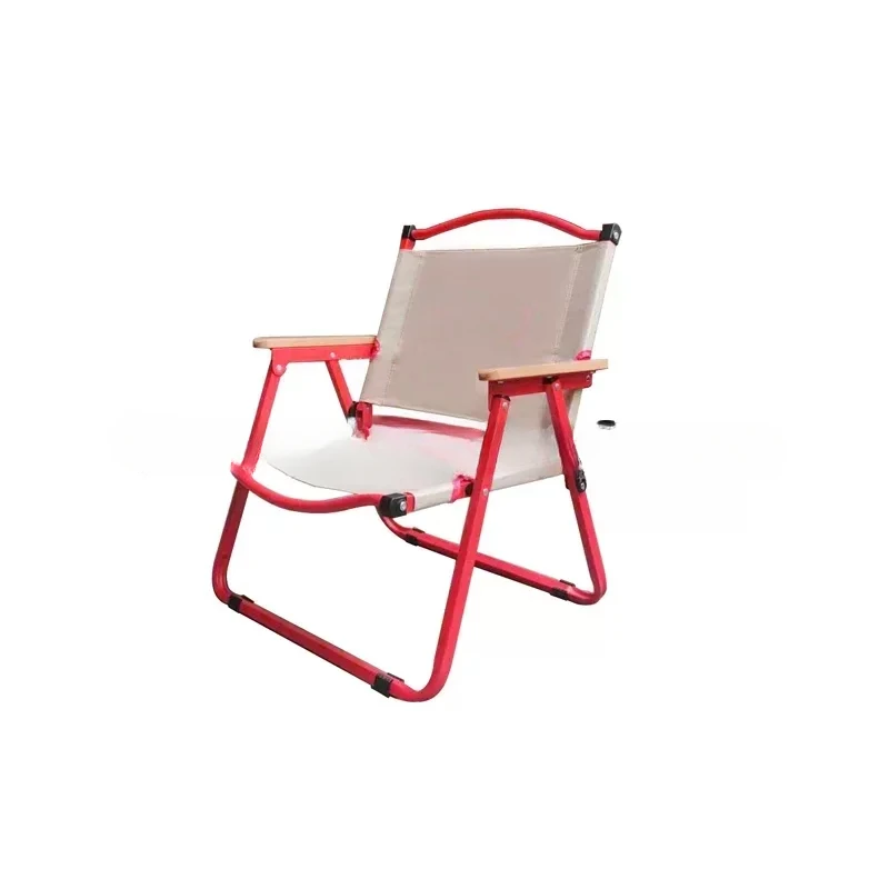 

Outdoor Folding Beach Chairs Portable Camping Fishing Picnic Beach Chairs Arm Lawn Cadeira De Praia Patio Furniture