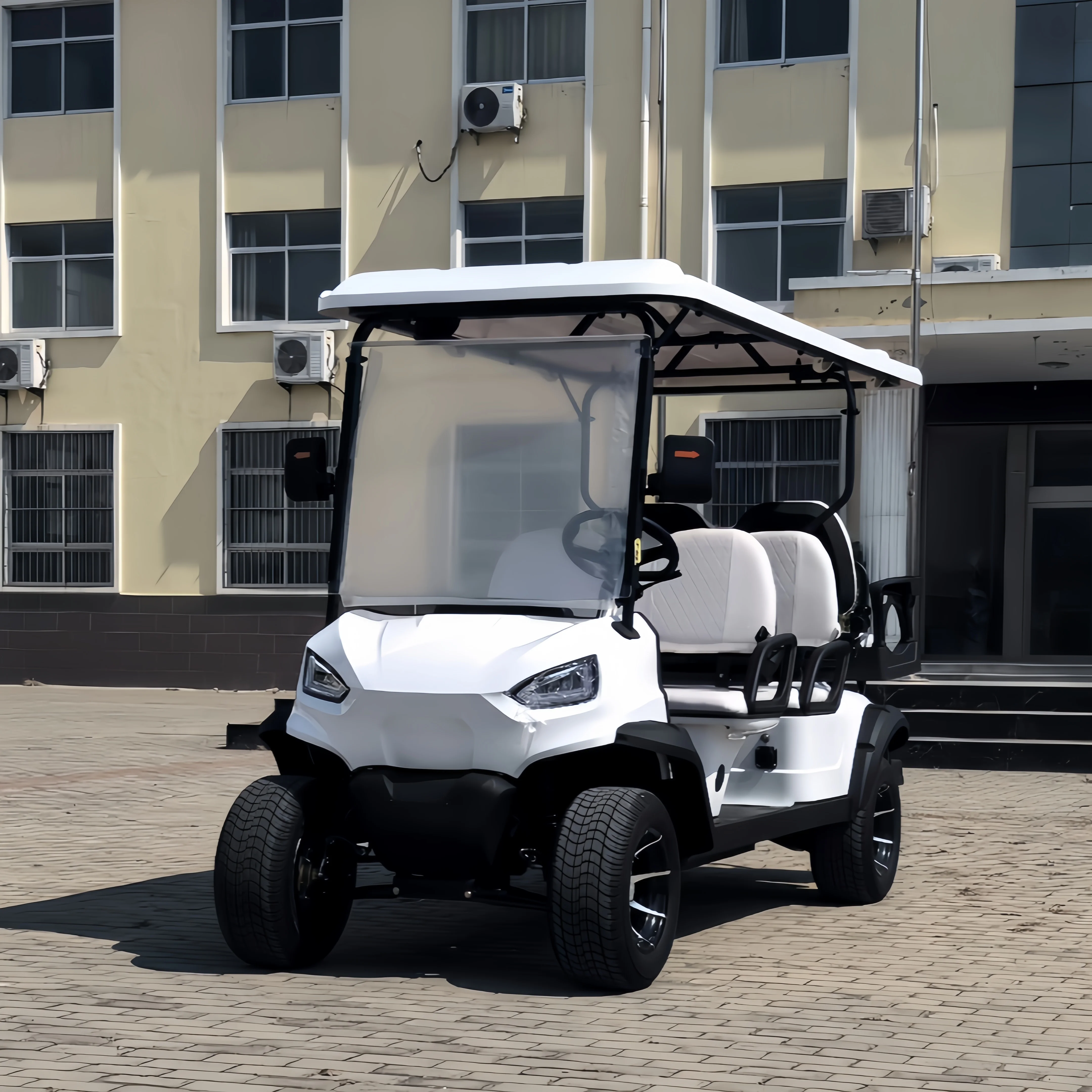 Hot sale new design environmental friendly multi-purpose 6 seat electric golf cart