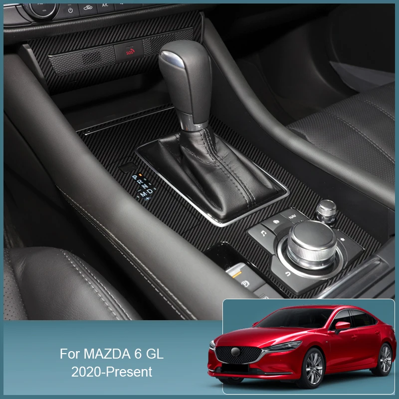 

Наклейка на панель стеклоподъемника для Mazda 6 GL 2020-2025, защитная пленка на рулевое колесо, аксессуар для автомобиля