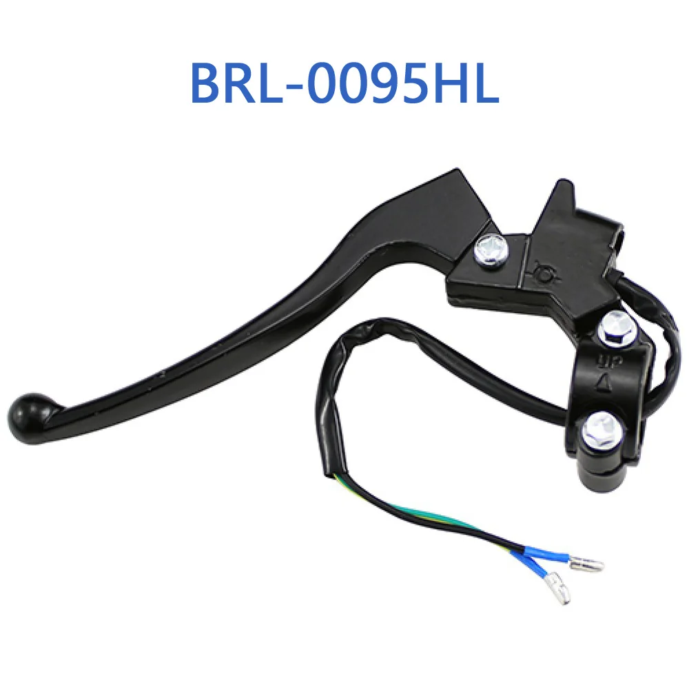 Brl-0095Hl Leva Freno In Alluminio Nero Solana-Sinistra Per Linhai Yamaha Keeway Jinlang Feishen Scooter Atv