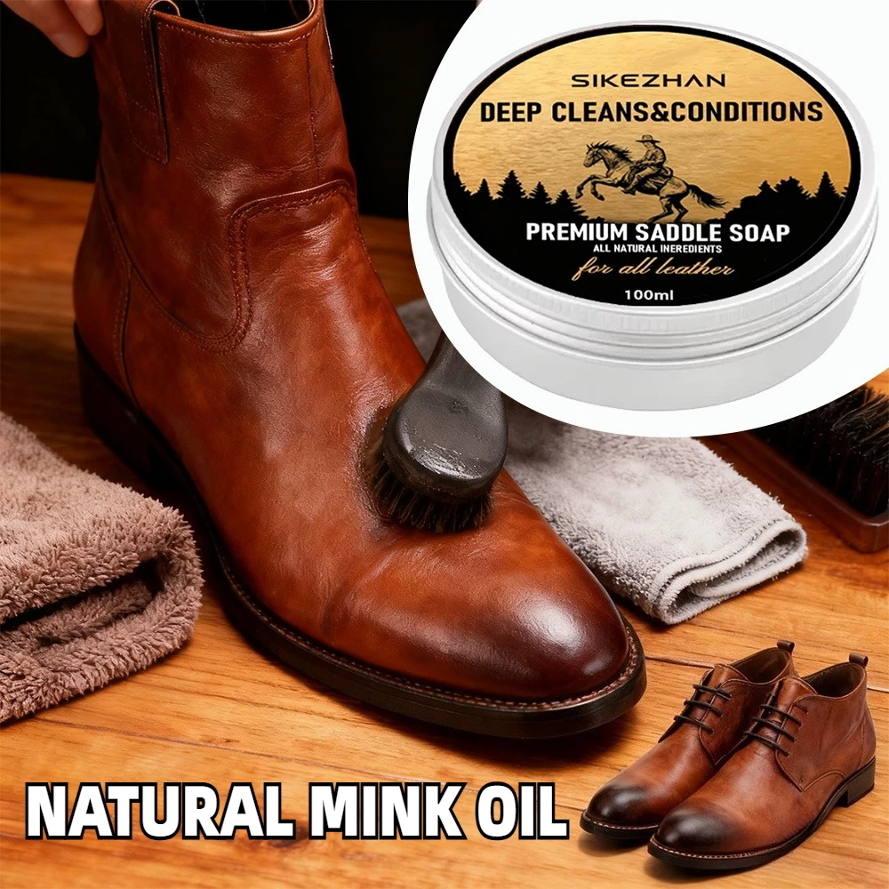 Premium Leather Cleaner & Restorer - Revitalize & Protect Leather Goods